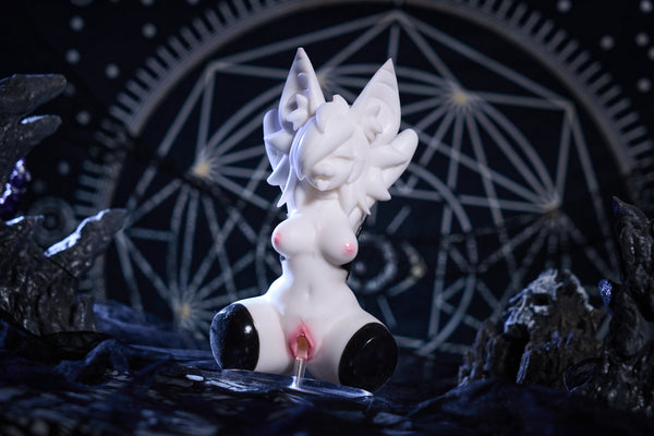 MRL Sex Doll® Asphodel: 0.95kg (2.1 lbs) Silicone Hentai Onahole Goth Bat Furry Sex Doll
