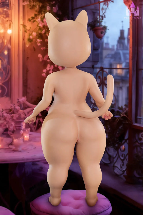 Doll Castle® 90cm (2ft11) All-In-One Seamless Neck Silicone Sex Doll Bearrie
