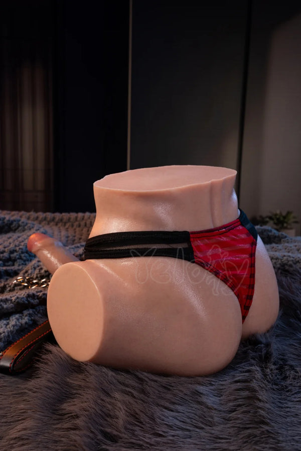 Yeloly Doll® Beckett 12.1 lbs Yeloly YL-50 Silicone Male Sex Torso with 18 cm Penis