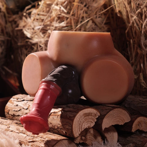 MRL Sex Doll® Bonnie: 4.1kg (9 lbs) Furry Futa Silicone Sex Doll Butt