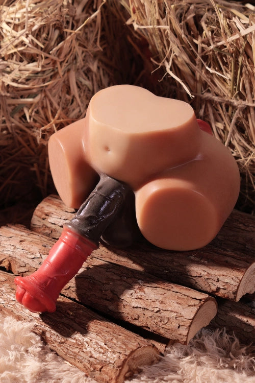 MRL Sex Doll® Bonnie: 4.1kg (9 lbs) Furry Futa Silicone Sex Doll Butt