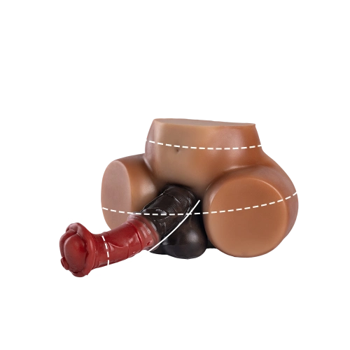 MRL Sex Doll® Bonnie: 4.1kg (9 lbs) Furry Futa Silicone Sex Doll Butt