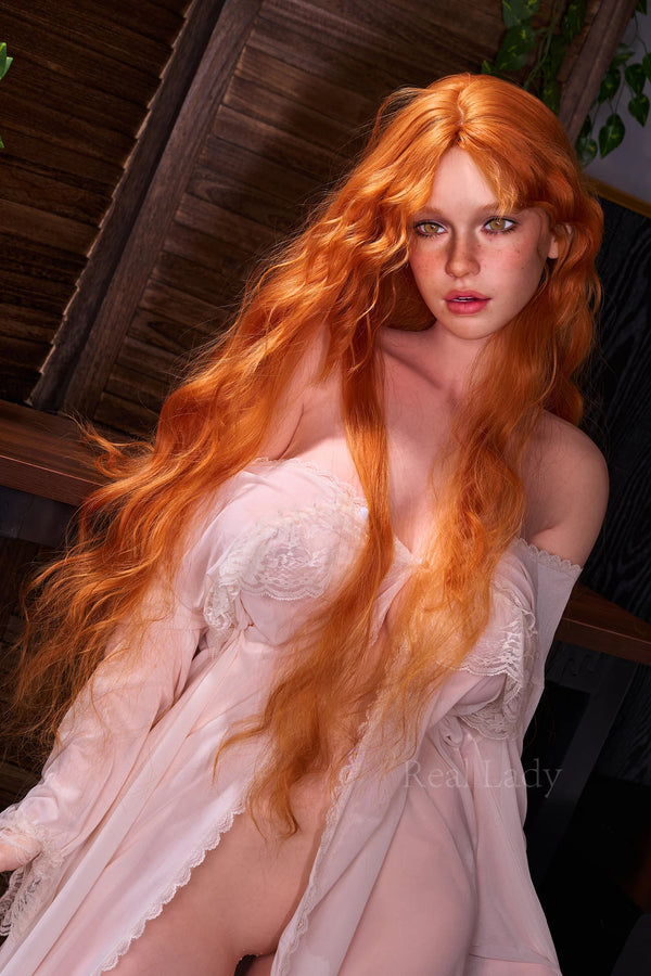 159cm/5ft3 H-cup Silicone Sex Doll – Hailey (ROS Max Head R12)