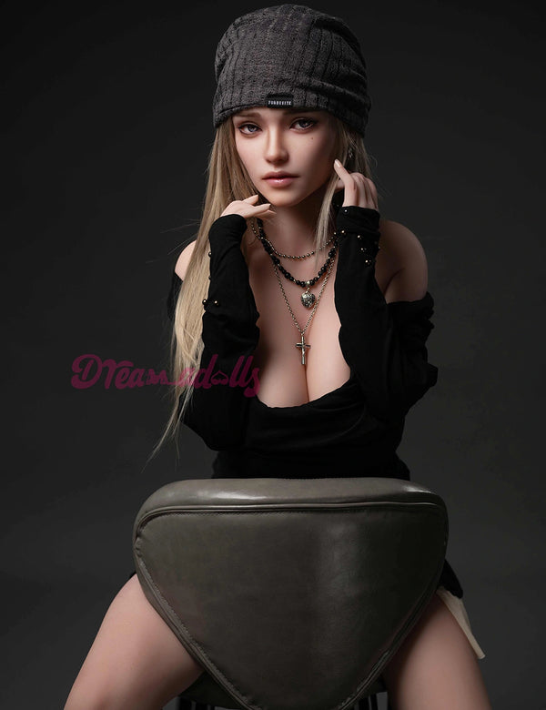 160cm (5ft3) F-Cup Hybrid Sex Doll Louise, ROS Head,