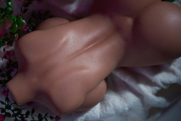 40cm Premium Silicone Mini Half Body Doll – Model 6 Headless Compact Edition