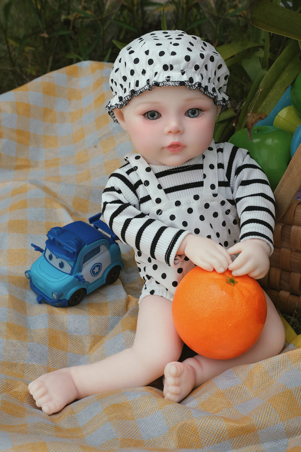 40cm Premium Reborn Baby Doll – Realistic Newborn Premium Edition