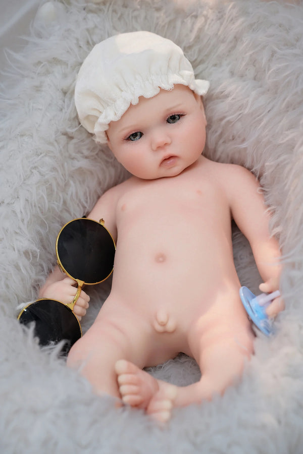 40cm Premium Reborn Baby Doll – Realistic Newborn Premium Edition