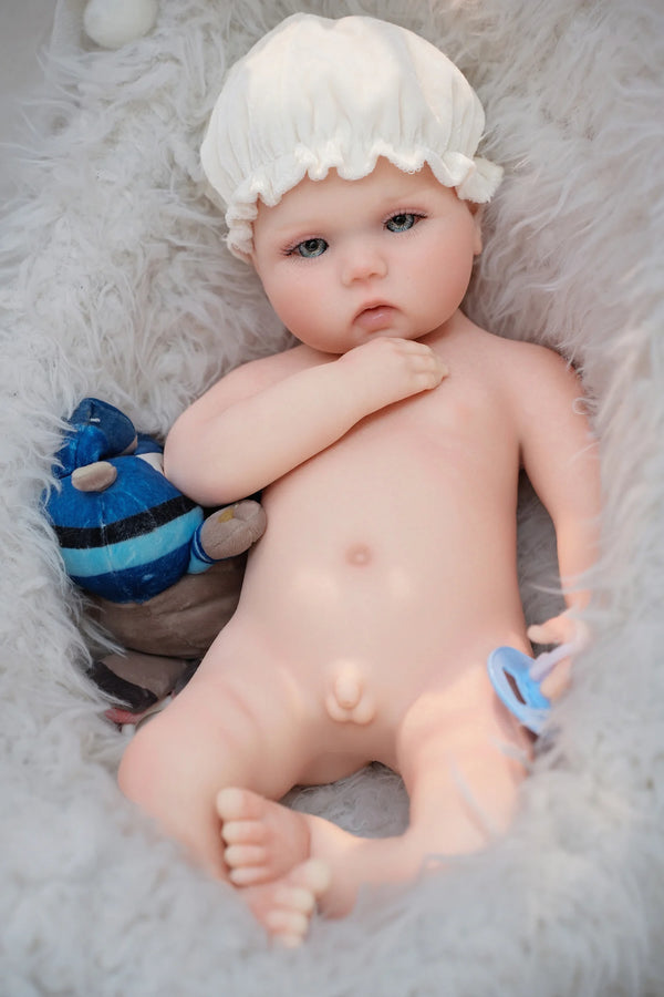 40cm Premium Reborn Baby Doll – Realistic Newborn Premium Edition