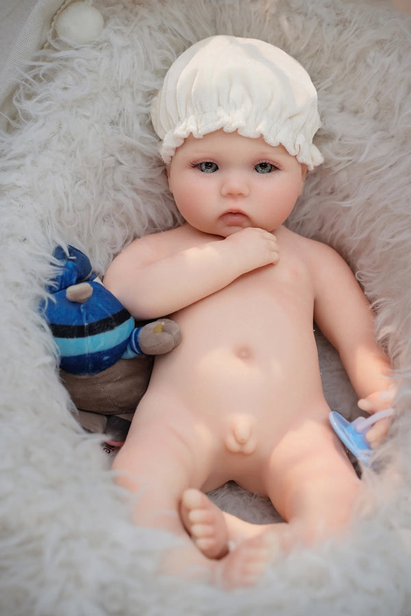 40cm Premium Reborn Baby Doll – Realistic Newborn Premium Edition