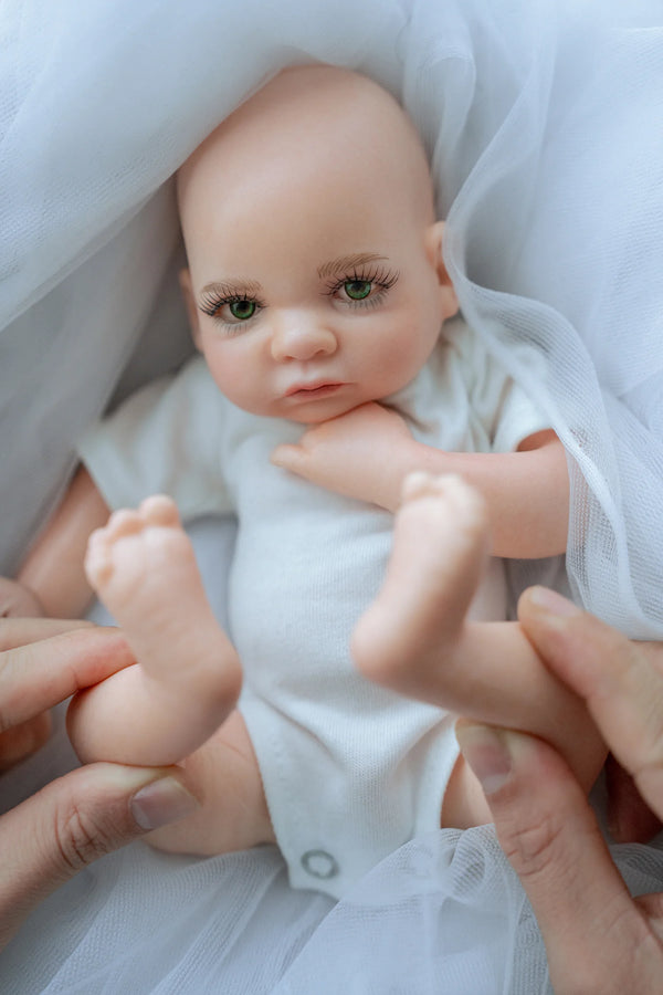 SY Doll® 30cm Premium Reborn Baby Doll – Realistic Newborn Mini Premium Edition