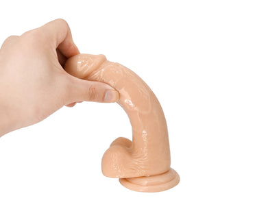 Koikiss Sex Toy® Crystal Dildo Small | High Flexibility TPE Dildo | Glass-Like Crystal Finish