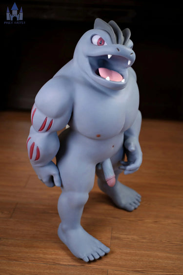 Doll Castle® 70cm (2ft4) Dark Furry Humanoid Titan Silicone Sex Doll