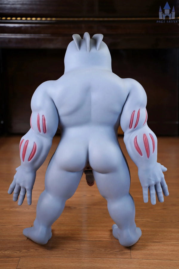 Doll Castle® 70cm (2ft4) Dark Furry Humanoid Titan Silicone Sex Doll