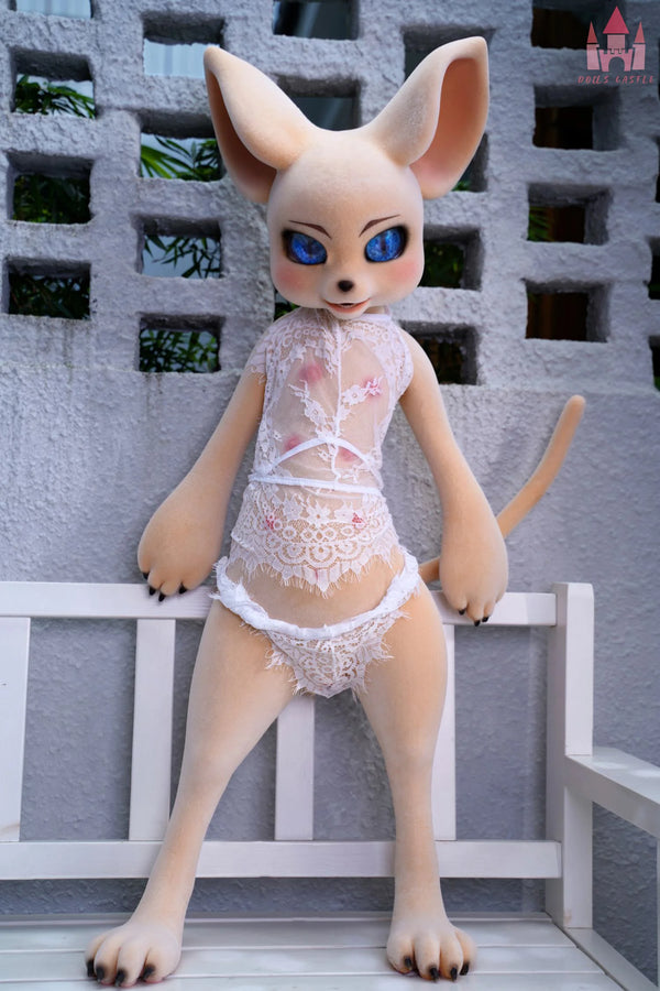 Doll Castle® 100cm (3ft3) Furry Silicone Sex Doll, Head SZ17