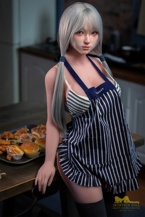 Irontech Dolls® 154cm (5ft) Hybrid Sex Doll Miyuki, Silicone Head S24
