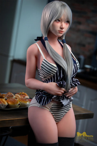 Irontech Dolls® 154cm (5ft) Hybrid Sex Doll Miyuki, Silicone Head S24