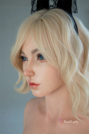 Blonde Sexy Silicone Doll Real-Lady Nina 162cm - Gallery 1