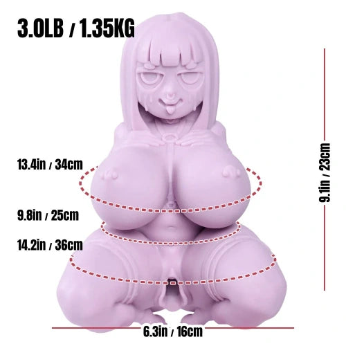 MRL Sex Doll® Koko: 1.35kg (3 lbs) Silicone Furry Hentai Onahole Pocket Pussy