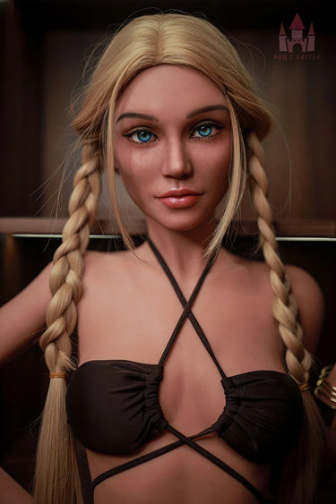 170cm TPE Premium Doll “B #DC04 Tan” with EVO Skeleton, Standing Function, Solid Chest & Realistic Makeup
