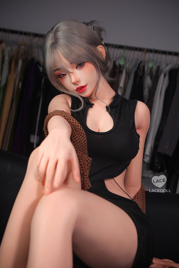 LaceDoll® LACE DOLL 168cm D-cup 玄叶(xuanye) Head Sex Doll Body Material Customizable Black Skirt