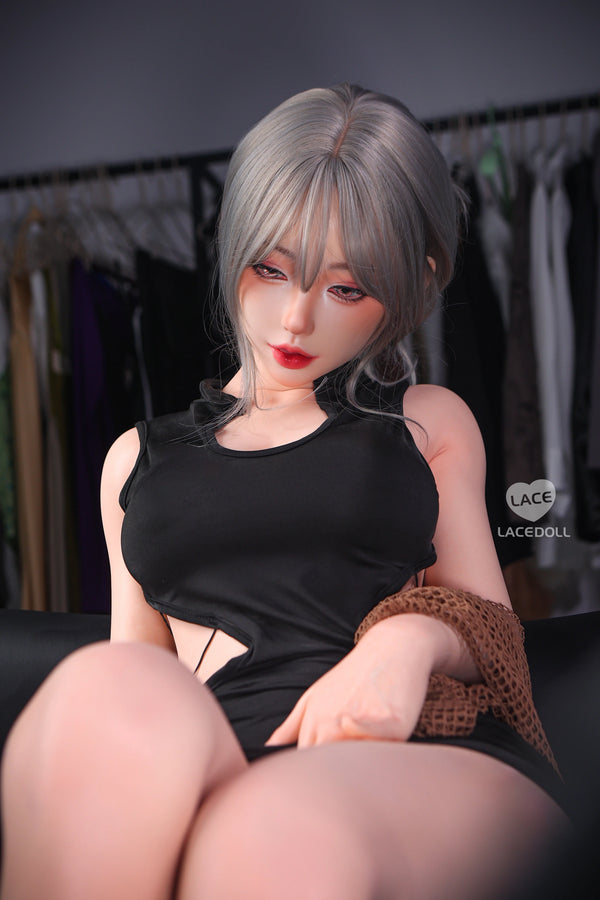 LaceDoll® LACE DOLL 168cm D-cup 玄叶(xuanye) Head Sex Doll Body Material Customizable Black Skirt