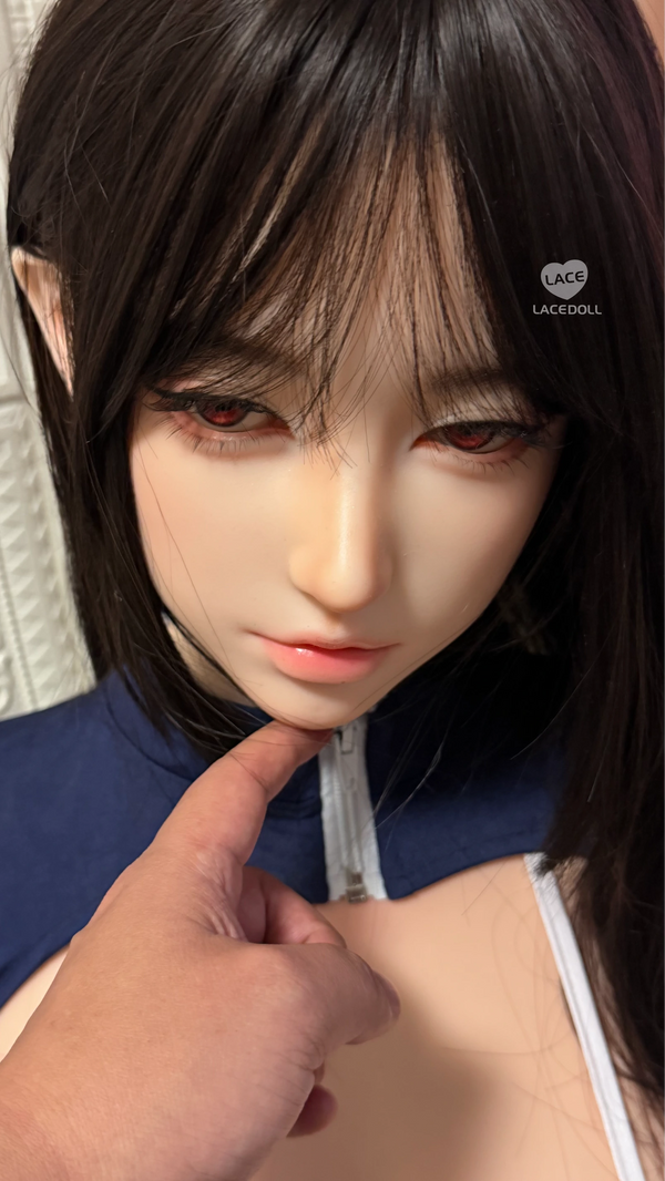 LaceDoll® Lace Doll 163cm/5ft4 H-cup Silicone Real Doll Head Chimu-2