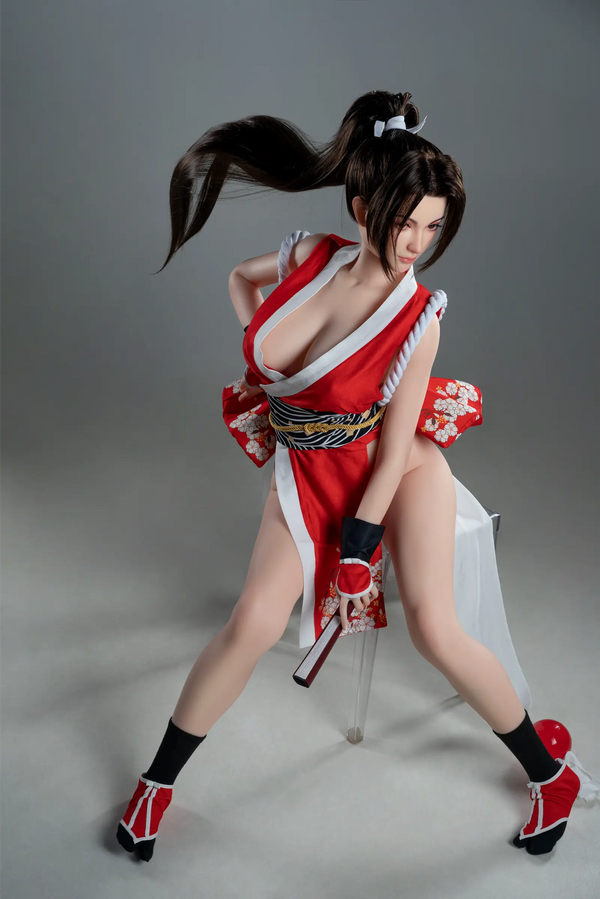 Gamelady® 165cm/5ft5 G-cup Silicone Sex Doll – Mai Shiranui