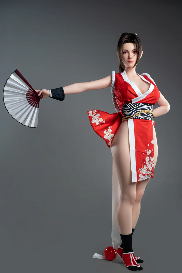 Gamelady® 165cm/5ft5 G-cup Silicone Sex Doll – Mai Shiranui
