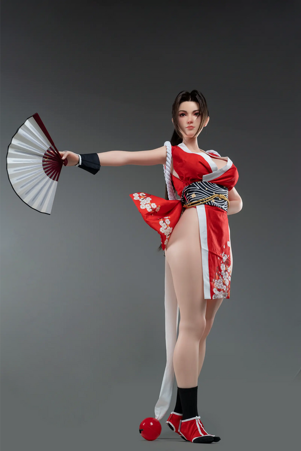 Gamelady® 165cm/5ft5 G-cup Silicone Sex Doll – Mai Shiranui