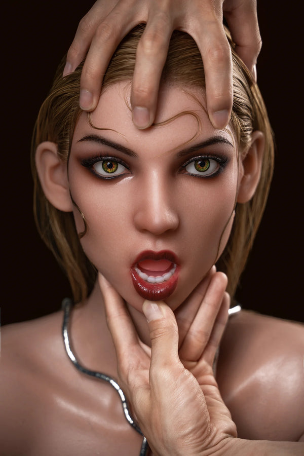 SY Doll® Premium Soft Silicone Doll Head #M4 Blonde – Realistic SY Series Head Only
