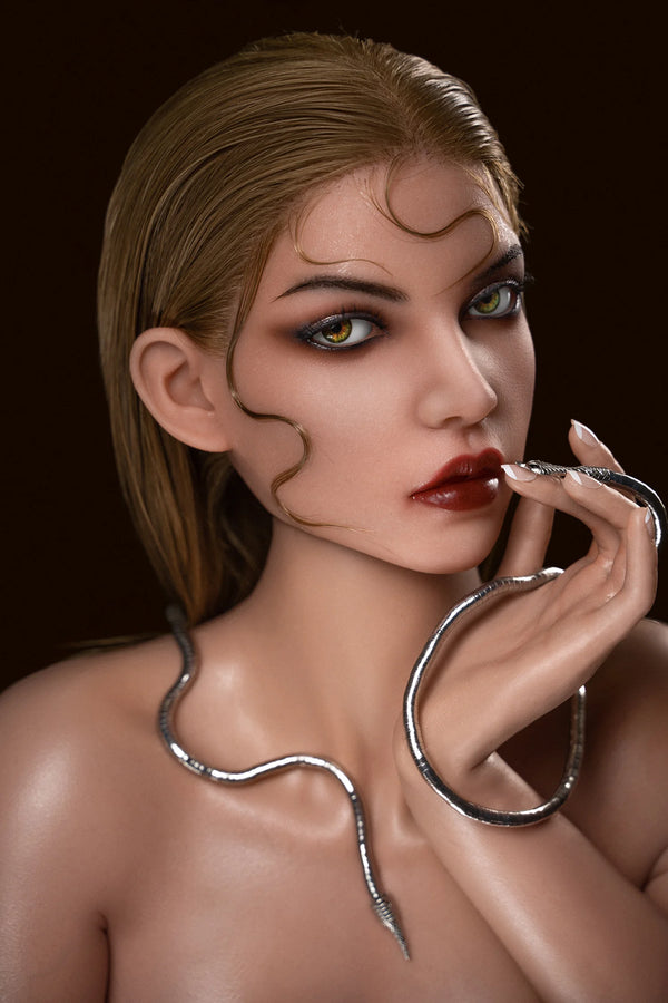 SY Doll® Premium Soft Silicone Doll Head #M4 Blonde – Realistic SY Series Head Only