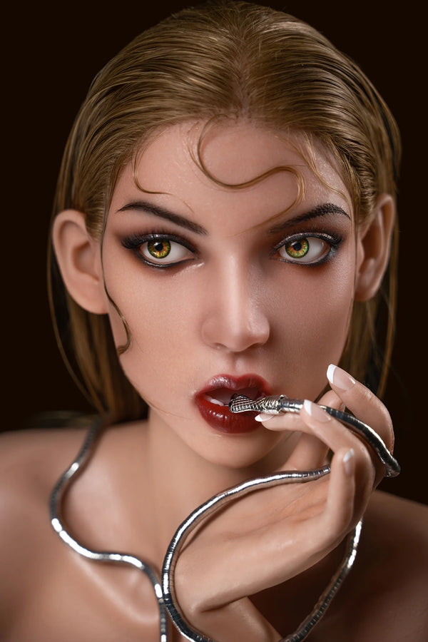 SY Doll® Premium Soft Silicone Doll Head #M4 Blonde – Realistic SY Series Head Only
