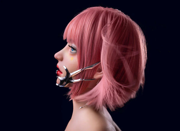 SY Doll® Premium Soft Silicone Doll Head #M5 – Realistic Open Mouth Design Head Only