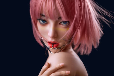 SY Doll® Premium Soft Silicone Doll Head #M5 – Realistic Open Mouth Design Head Only