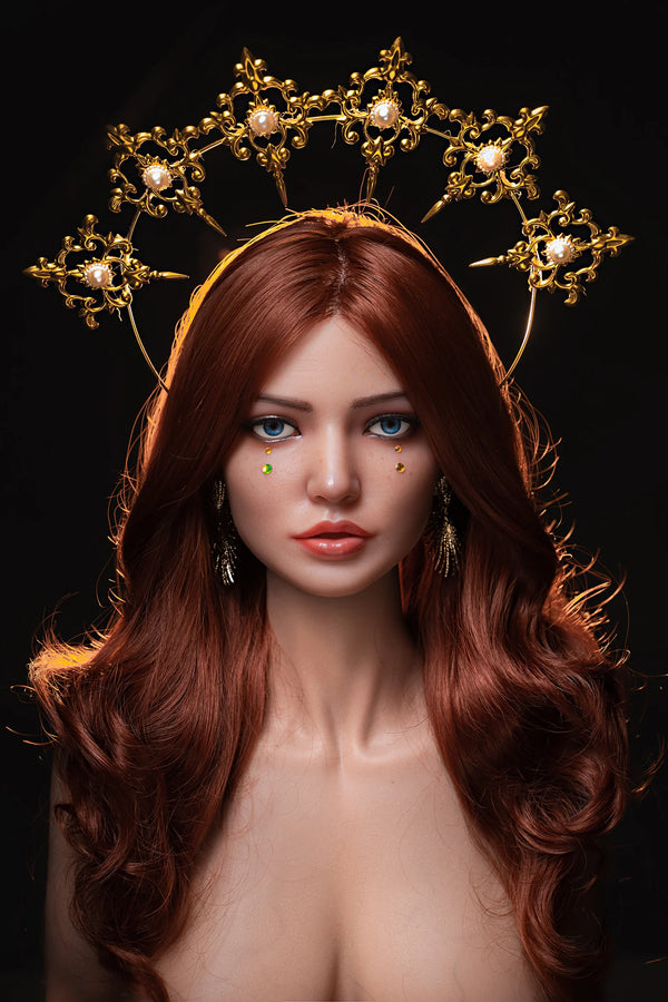 Premium Soft Silicone Doll Head #M9 Queen Edition – Realistic SY Series Head Only