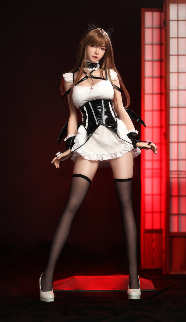 Orangeindoll® Maid Cosplay Hybrid Sex Doll Orange In G34 160cm/5ft3 F cup