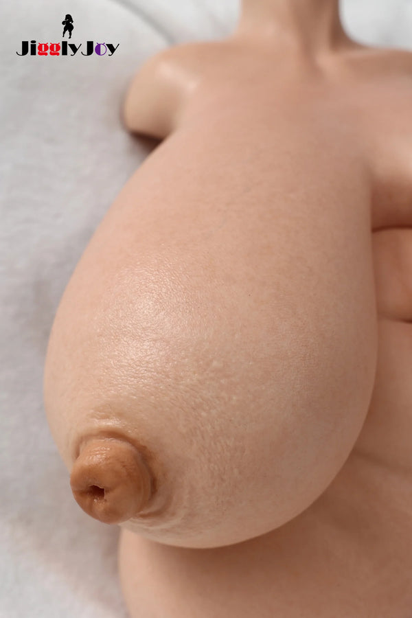 Jigglyjoy® 71cm (2ft 4in) R-Cup Platinum Silicone Sex Doll JJD021 by JigglyJoy