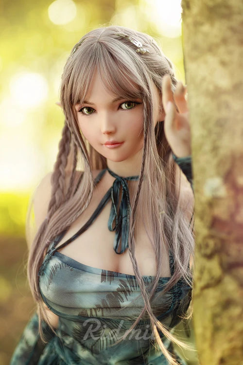 Rimdii Doll® EU Stock - RIDMII Aggie Unique Design 5ft34/ 163cm Silicone Head ELF Hentai Blonde Realistic Sex Doll