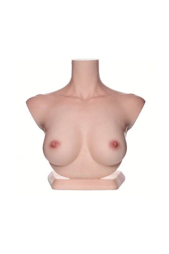Reallady® Silicone Love Doll Head Stand Plus Breasts