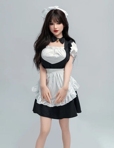DreamaDolls® 149cm/4ft11 D-cup Silicone Head Sex Doll – Nina