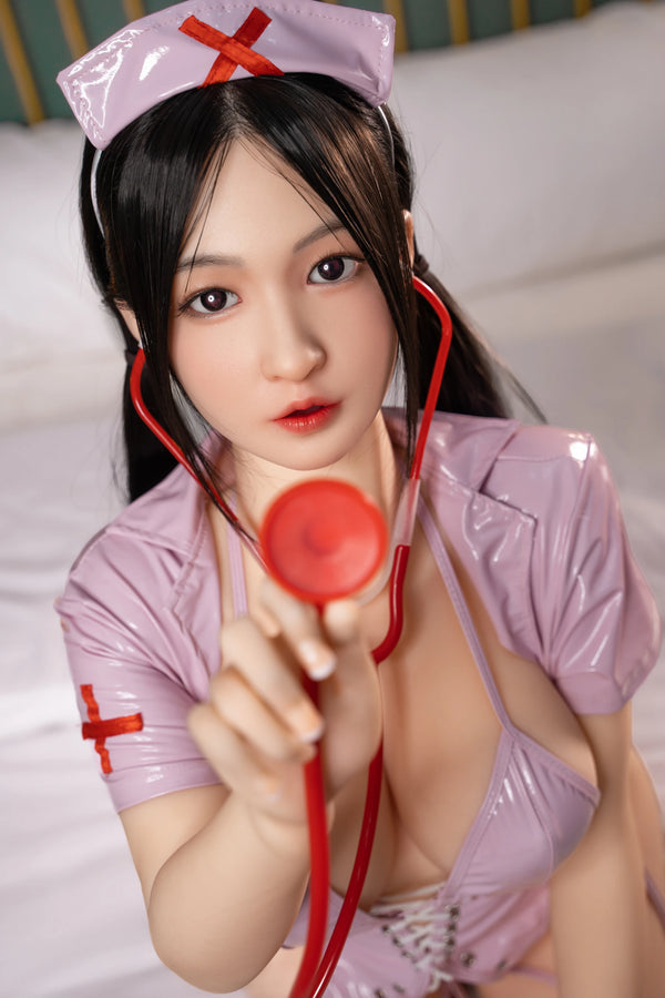 Orangeindoll® Nurse Cosplay Hybrid Sex Dolls Orange In G35 160cm/5ft3 F cup