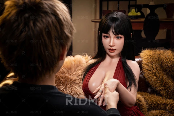 Rimdii Doll® 2026 Latest Version RIDMII Hain 5ft34/ 163cm Unique Design V2 Silicone Head Asian AI Talking Robot Full Body Custom Sex Doll