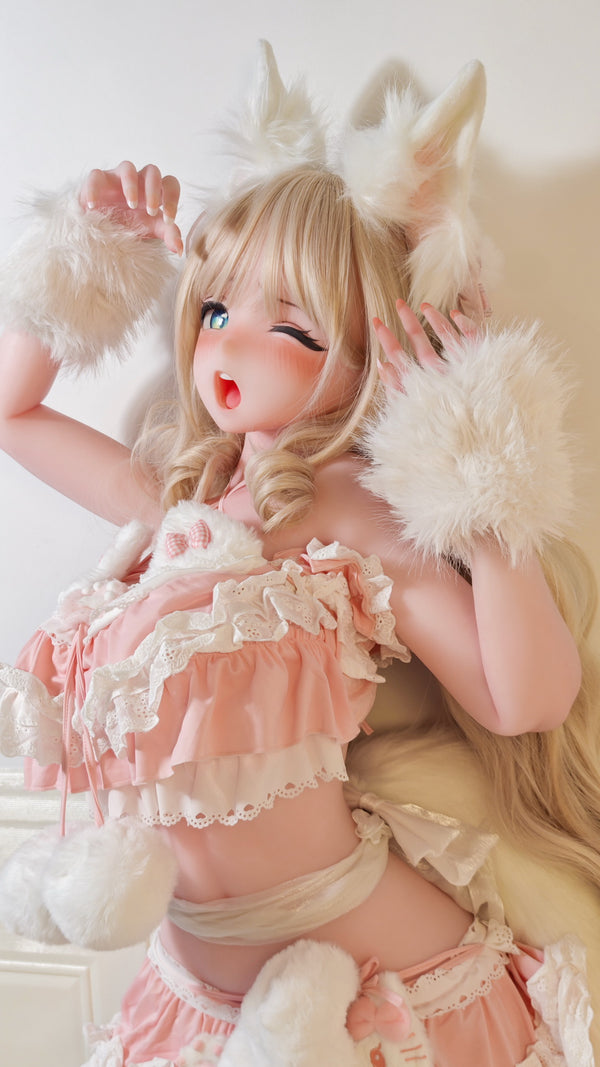 148cm (4ft10) L-Breasts Silicone Sex Doll Ichigotani Koi, Head RAD054