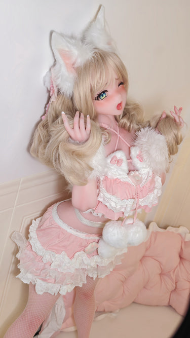 148cm (4ft10) L-Breasts Silicone Sex Doll Ichigotani Koi, Head RAD054
