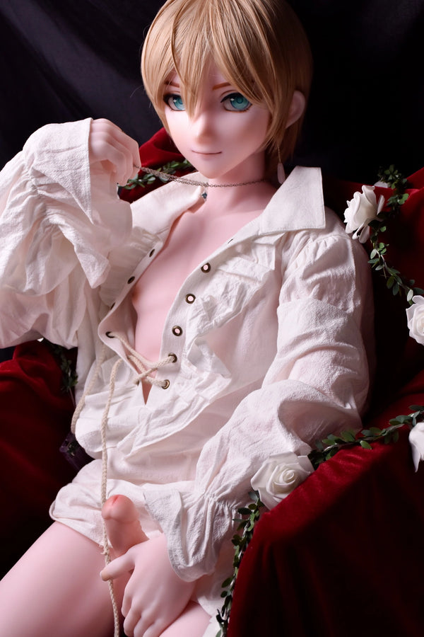 153cm (5ft) Anime Male Silicone Sex Doll Kanda Osamu, Head RAMD001