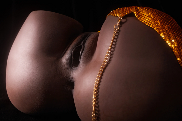 Climax Doll® RS-6 Cocoa Premium Silicone Butt Torso Model