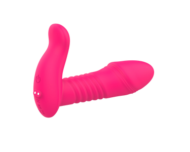 Koikiss Sex Toy®  Full Silicone Coating Telescopic Prostate Massager | Wireless Remote, 10 Vibration Modes & Thrusting | MDS-HT044