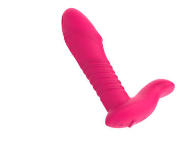 Koikiss Sex Toy®  Full Silicone Coating Telescopic Prostate Massager | Wireless Remote, 10 Vibration Modes & Thrusting | MDS-HT044