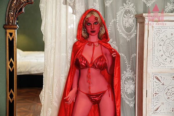 Doll Castle® 163cm (5ft4) E-Cup Hot Sex Doll Scarlett, Head #A3