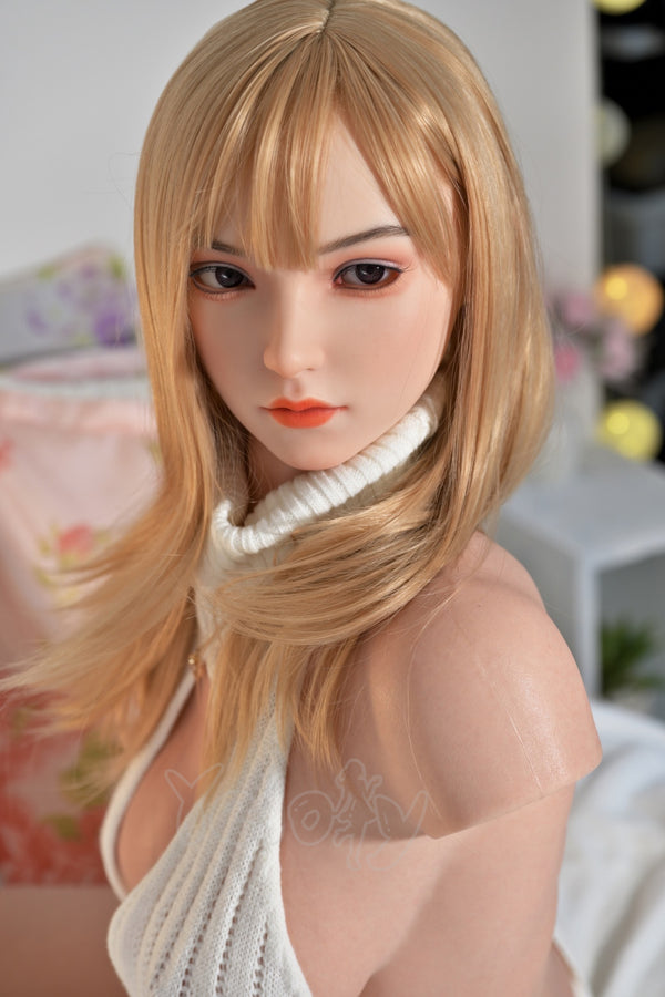Yeloly Doll® Scarlett: 62LB Luxury Gel Breast Silicone Sex Doll Torso DS-10 With Hard Head J36 (No ROS)